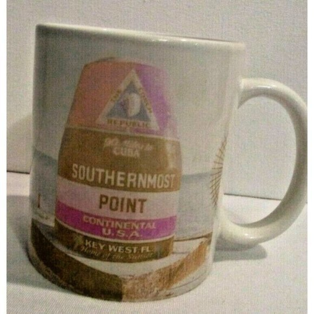 Key West coffee Mug Southern‎ Most Point of the United states